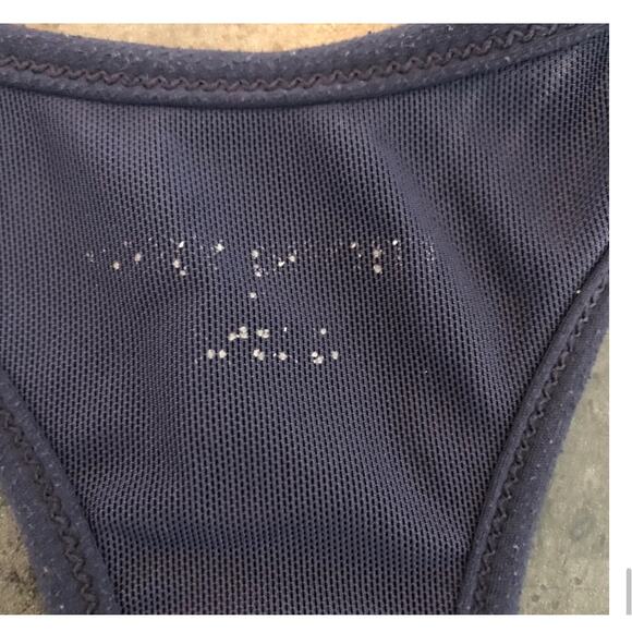 Tory Burch Kusari Sports‎ Bra, Women’s S Red/Navy Racerback Sporty Athleisure - Picture 4 of 5